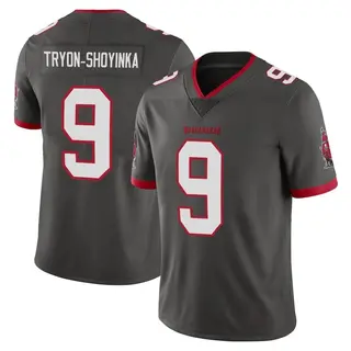 Tampa Bay Buccaneers Men's Joe Tryon-Shoyinka Limited Pewter Alternate Vapor Jersey