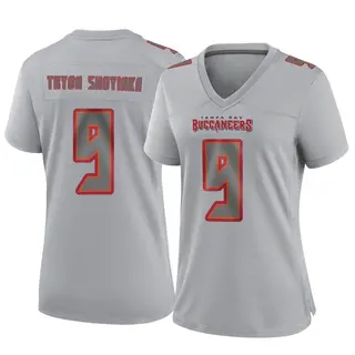 Tampa Bay Buccaneers Women's Joe Tryon-Shoyinka Game Atmosphere Fashion Jersey - Gray