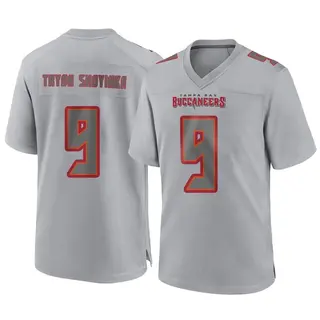 Tampa Bay Buccaneers Youth Joe Tryon-Shoyinka Game Atmosphere Fashion Jersey - Gray