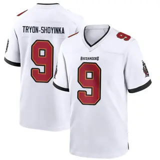 Tampa Bay Buccaneers Youth Joe Tryon-Shoyinka Game Jersey - White